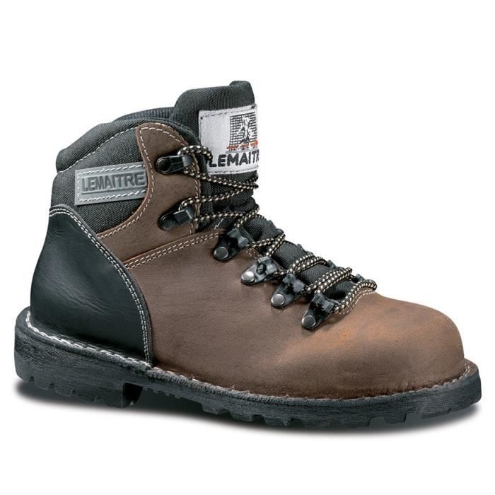 Chaussures de sécurité LEMAITRE SPECIALISTES Sahara S3 CI HRO SRA - Homme - Marron