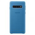 Samsung Coque Silicone S10 ultra fine - Bleu-0