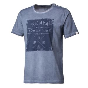 t shirt le coq sportif homme cyan