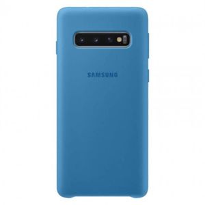COQUE - BUMPER Samsung Coque Silicone S10 ultra fine - Bleu