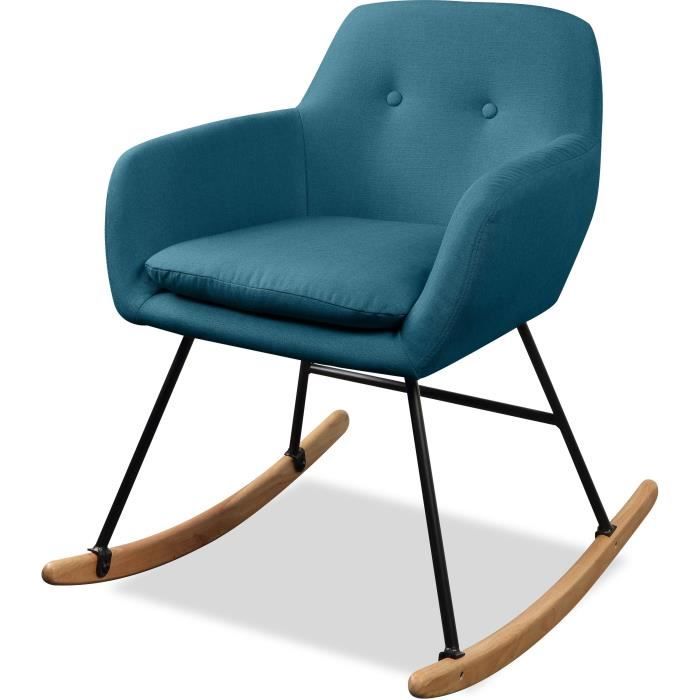 Fauteuil Bleu Canard