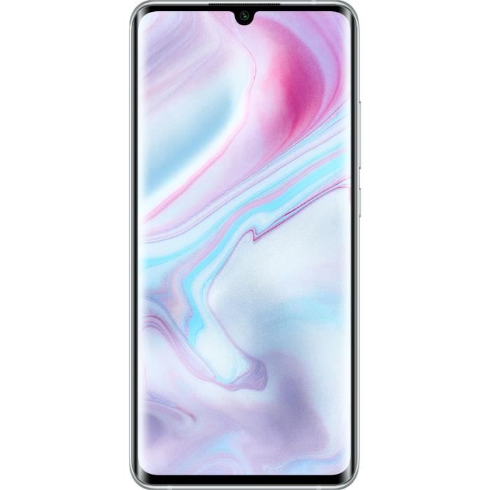 Vente Téléphone portable XIAOMI MI Note 10 Blanc 128 Go pas cher Vente Téléphone portable XIAOMI MI Note 10 Blanc 128 Go pas cher