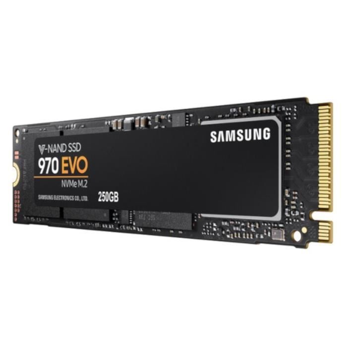 SAMSUNG  970 evo nvme ssd, pcie 3.0 m.2 typ 2280 - 250 gb
