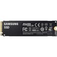 SAMSUNG - SSD Interne - 980 PRO - 2To - M.2 NVMe (MZ-V8P2T0BW) - Contrôle thermique intelligent - Compatible PS5-1