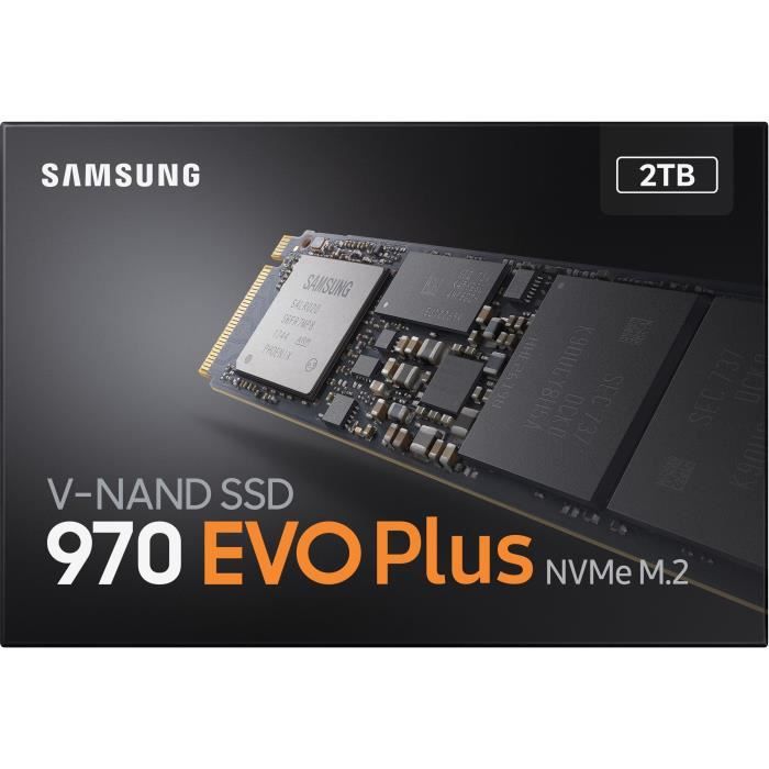 SAMSUNG - SSD Interne - 980 PRO - 1To - M.2 NVMe (MZ-V8P1T0BW) - Cdiscount  Informatique