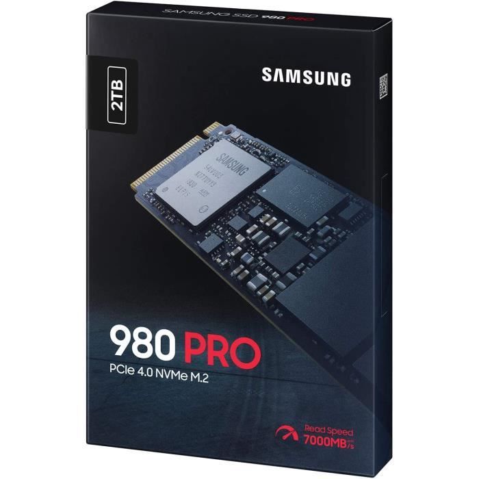 Disque dur SSD interne SAMSUNG 980 PRO 2 To