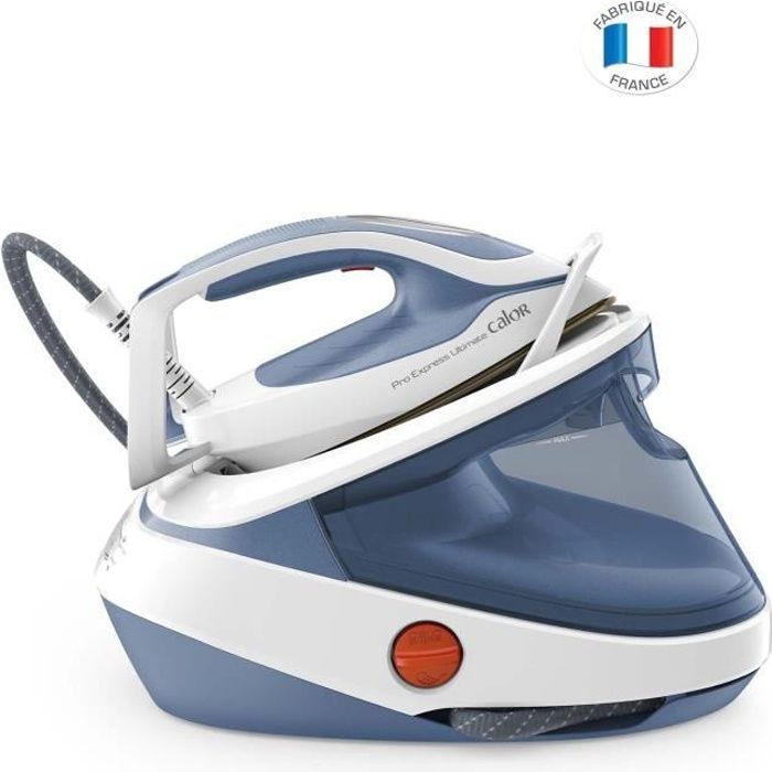 CALOR Pro Express Ultimate Centrale vapeur, Pression 7,6 bars, Vapeur 155 g/mn, Pressing 580 g/mn, F