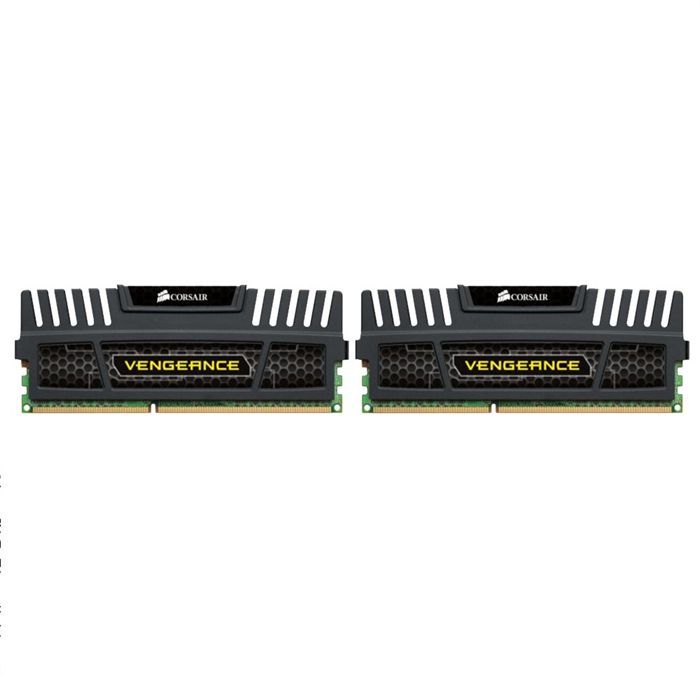 Top achat Memoire PC CORSAIR Mémoire PC DDR3 - Vengeance 4 Go (2 x 2 Go) - 1600 MHz - CAS 9 (CMZ4GX3M2A1600C9) pas cher