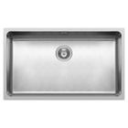 NORD INOX Evier cuisine à encastrer 1 cuve + 1 bonde à panier sans égouttoir - Inox - 70 x 40 x 20 cm