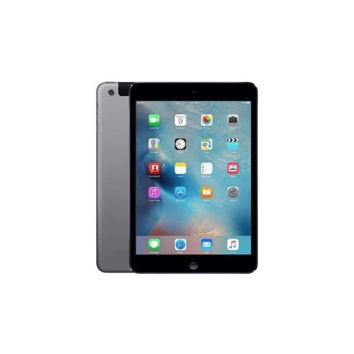 iPad mini 2 (2013) Wifi+4G – 16 Go – Gris sidéral – Reconditionné – Excellent état