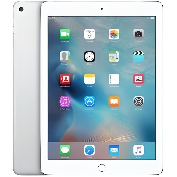 iPad Air 2 (2014) - 128 Go - Argent - Reconditionné - Excellent état