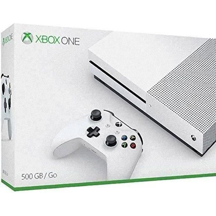 Console Microsoft XBOX ONE 500Go Blanc - Reconditionné - Excellent état