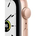 Apple Watch SE GPS - 44mm Boîtier aluminium Or - Bracelet Rose des Sables (2020) - Reconditionné - Excellent état-1