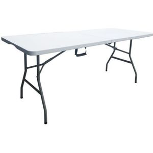 Lot table pliante 8 personnes blanche + 2 bancs 4 persnull