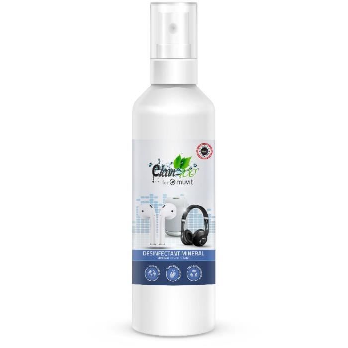 CLEAN100 Spray desinfectant audio - 250 ml