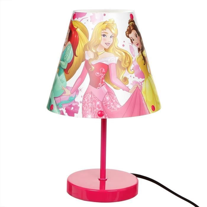 Jolie lampe de chevet enfant personnalisée cadeau Barbie fille 