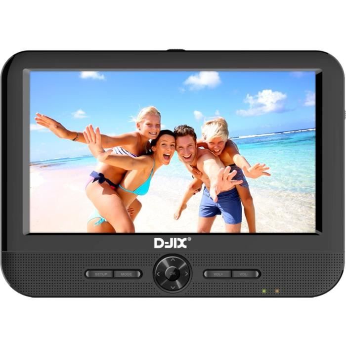 Lecteur Dvd Portable Écran Rotatif 9 - Pvs 907-70HD TNT - Produits Lecteur  DVD portable D-JIX - LOGICOM
