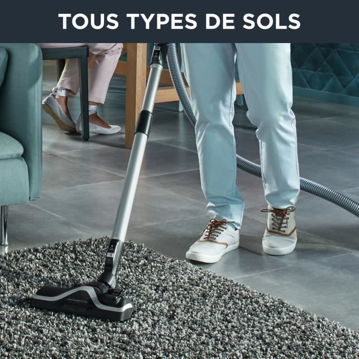 aspirateur sans sac Multi Cyclonic de 2L 750W rouge gris noir