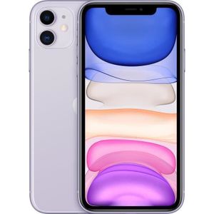 SMARTPHONE APPLE iPhone 11 64Go Mauve (2020) - Reconditionné 