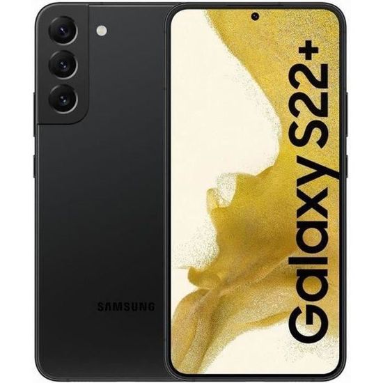 SAMSUNG Galaxy S22 Plus 256Go 5G Noir - Reconditionné - Etat correct