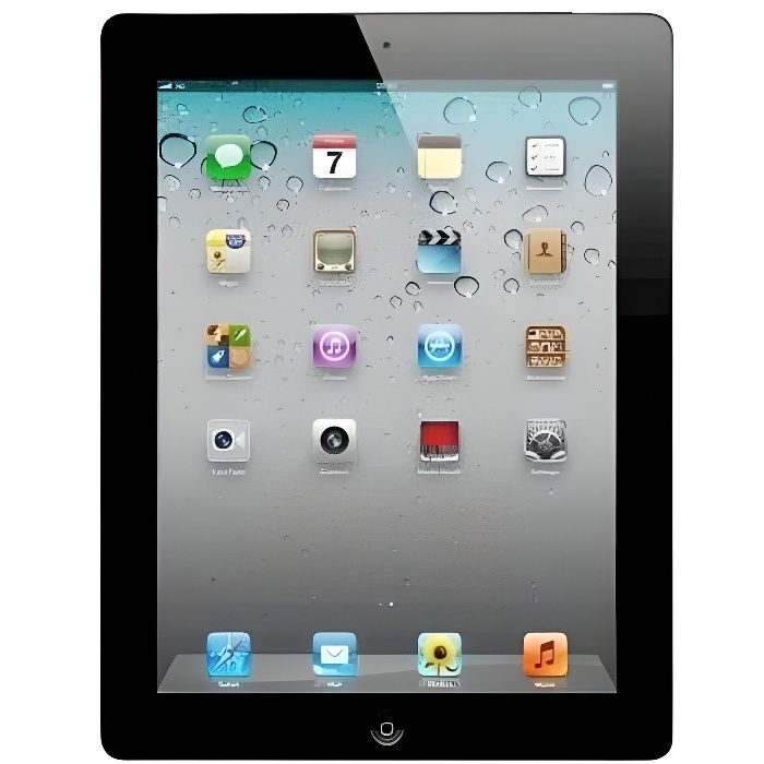 iPad 2 (2011) Wifi+4G – 16 Go – Noir – Reconditionné – Etat correct