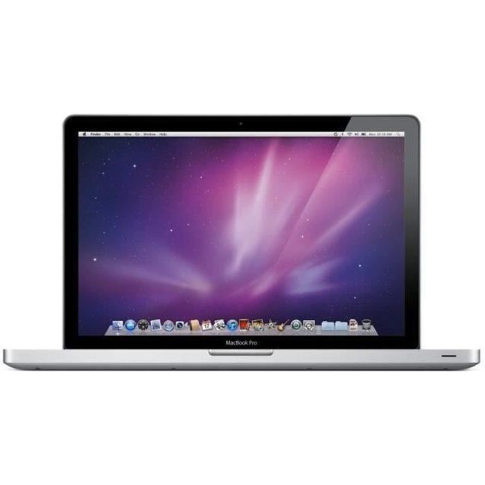 Top achat PC Portable APPLE MacBook Pro 13" 2009 Core 2 Duo - 2,26 Ghz - 8 Go RAM - 500 Go HDD - Gris - Reconditionné - Etat correct pas cher