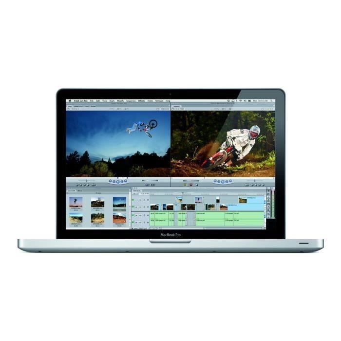 Top achat PC Portable APPLE MacBook Pro 15" 2009 Core 2 Duo - 2,53 Ghz - 4 Go RAM - 160 Go HDD - Gris - Reconditionné - Etat correct pas cher