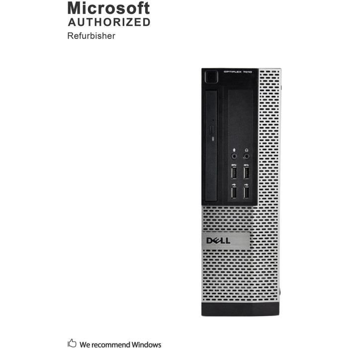 Acheter DELL OPTIPLEX 7010 - Unité centrale - 512 Go - Reconditionné - Etat correct Reconditionné - 49,00 € DELL OPTIPLEX 7010 - Unité centrale - 512 Go - Reconditionné - Etat correct Reconditionné - Dell reconditionné disponible sur Cdiscount Seconde Vie