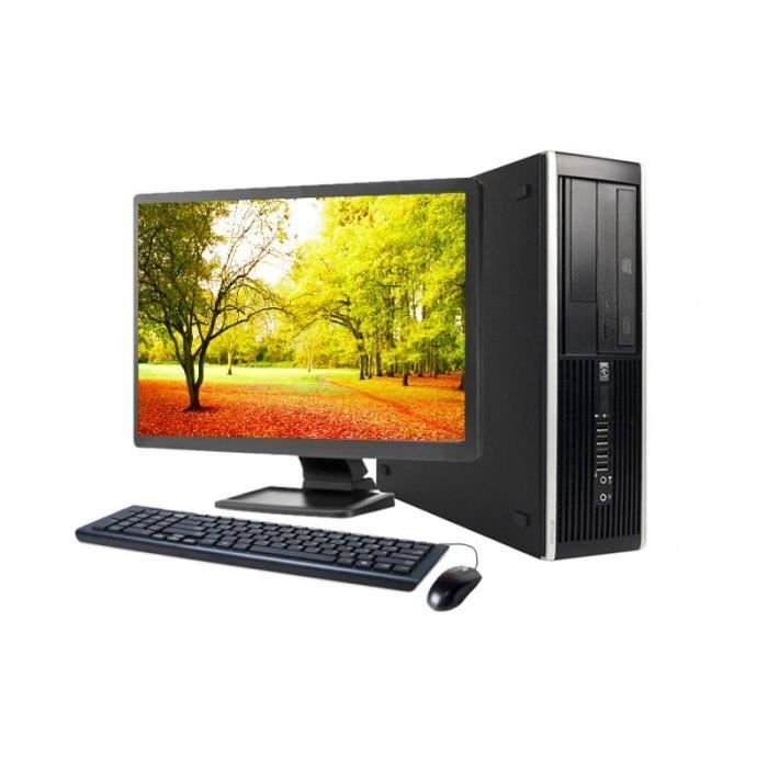 Unité Centrale HP 6000 SFF - Dual Core - RAM 4Go - HDD 1To - Windows 7 - Ecran 17 - Reconditionné - Etat correct Reconditionné - Hewlett-Packard reconditionné disponible sur Cdiscount Seconde Vie