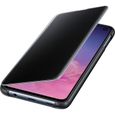 Samsung Clear View cover S10e - Noir-3