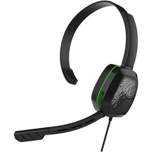 CASQUE AVEC MICROPHONE PDP Afterglow Casque Gaming Chat LVL1 Monaural Pour Xbox One