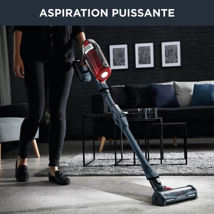 ROWENTA Aspirateur balai sans fil, Flexible, Autonomie jusqu'à 45 min,  Batterie amovible, X-Force Flex 11.60 Animal Care YY4890FE - Cdiscount  Electroménager