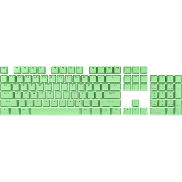 CORSAIR Kit de Modification de Touches PBT Double-Shot PRO - Vert (CH-9911080-FR)