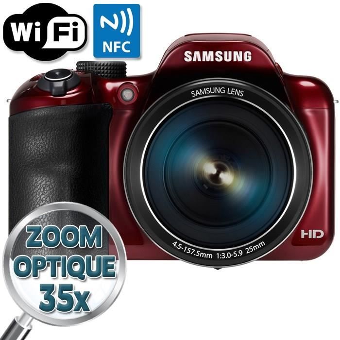 SAMSUNG WB1100F CCD 16MP Zoom 35x Appareil photo numérique Bridge - vue 2