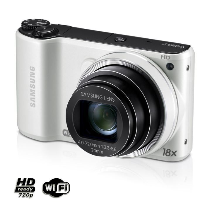 SAMSUNG WB200F Blanc Compact 14.2 MP WiFi Cdiscount Appareil Photo