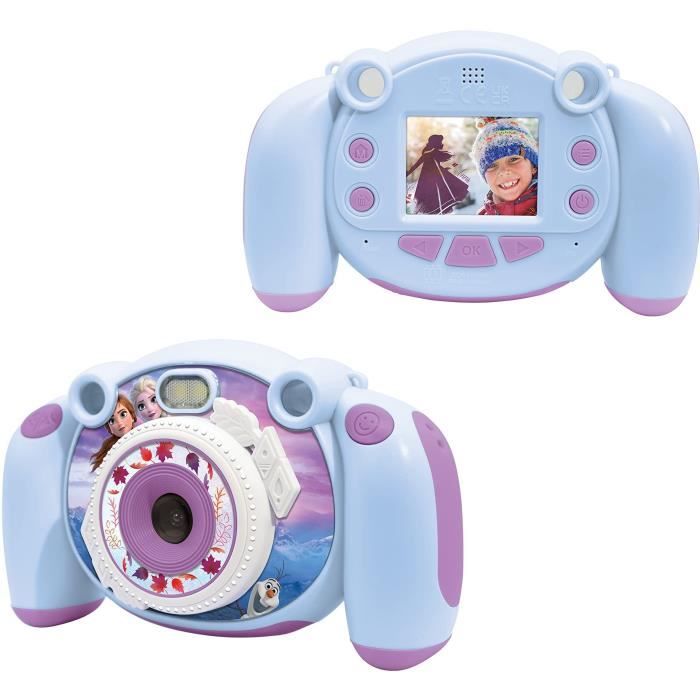 Lexibook La Reine des Neiges Appareil Photo Numérique Enfant Photo vidéo audio & jeux carte SD 32 Go