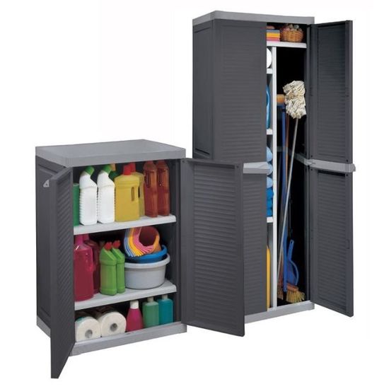 Allibert Armoire De Rangement Basse Harmony