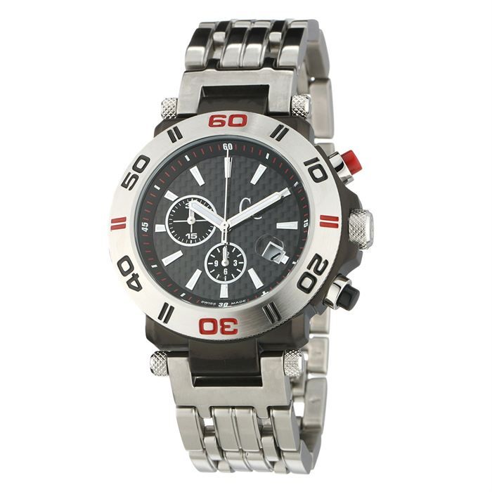 Montre Bracelet GUESS Collection Pour Homme, Boîtier Et Bracelet Céramique Rose/noir - Occasion, Mouvement Quartz