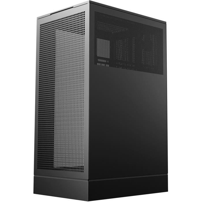 Boîtier PC sans alimentation - DEEPCOOL - CH270 Digital - Mini tour - Format M-ATX - 1x120mm RGB inclus + affichage digital - Noir