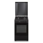 Cuisinière gaz OCEANIC OCEACG50GB - 4 feux - L49,8 xP61 xH 86 cm - Noir