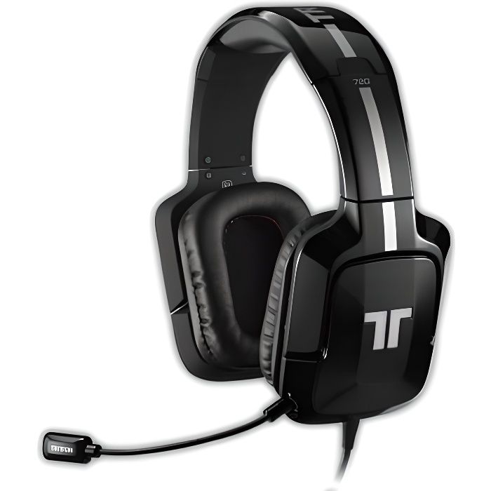 Casque micro TRITTON 720 Plus Gloss Black PC MAC Son Surround