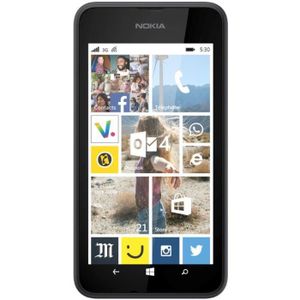 SMARTPHONE Smartphone Nokia Lumia 530 Noir - Ecran 4'' - Wind