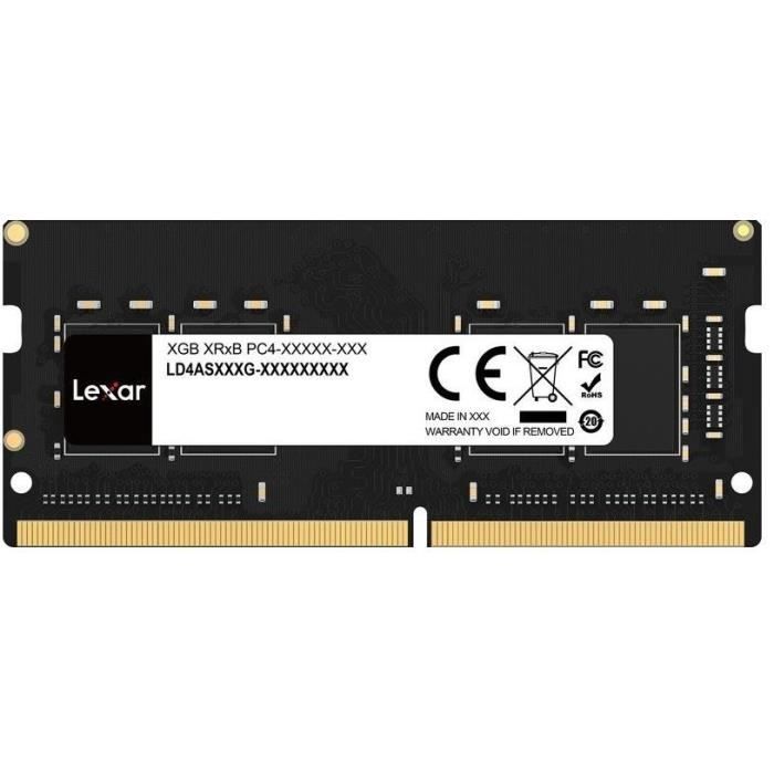 Mémoire RAM - LEXAR - DRAM - 8Go - (LD4AS008GB3200GSST)