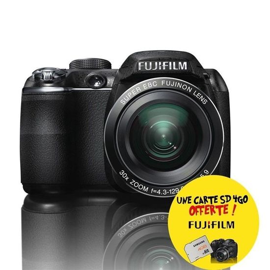 FUJI FINEPIX S4000 noir - Cdiscount Appareil Photo