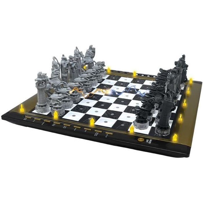HARRY POTTER - Jeu d'échecs électronique - Clavier tactile, effets lumineux  et sonores - 64 niveaux de difficulté - LEXIBOOK - Cdiscount Jeux - Jouets