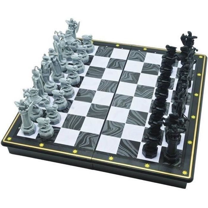 Jeu d’échecs Harry Potter - Lexibook - Jeu magnétique pliable - 32 pièces - Jeu de famille - Dès 7 ans
