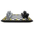 HARRY POTTER - Jeu d'échecs électronique - Clavier tactile, effets lumineux et sonores - 64 niveaux de difficulté - LEXIBOOK-1