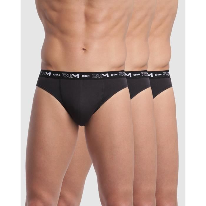 slip noir homme