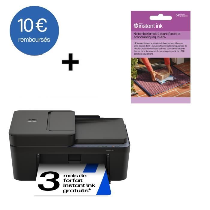 Imprimante tout en un HP DeskJet 4330 jet dencre couleur dInstant ink inclus avec HP+ - vue 2
