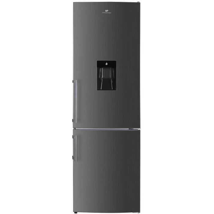 CONTINENTAL EDISON CEFC262DW - Froid statique 196L + 66L L 55 x H 180 cm Refrigerateur combine 262L A+ CONTINENTAL EDISON CEFC262DW - Froid statique 196L + 66L L 55 x H 180 cm Refrigerateur combine 262L A+